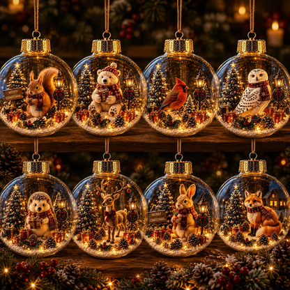 🔥LAST DAY 49% OFF - 🎄2027 Glowing Christmas Ornament – A Tiny Winter World in Your Hands