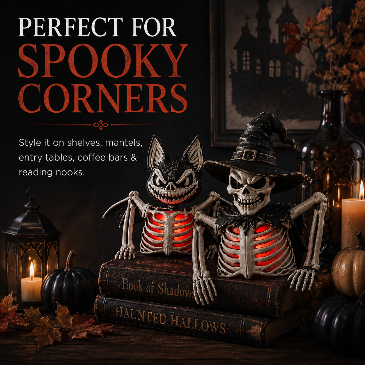 🔥The Spooky Crew™ Light-Up Skeleton Collection