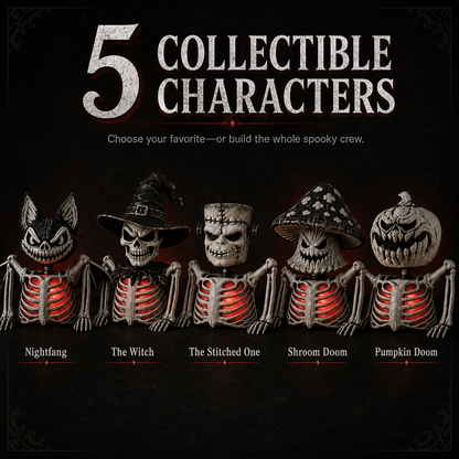 🔥The Spooky Crew™ Light-Up Skeleton Collection