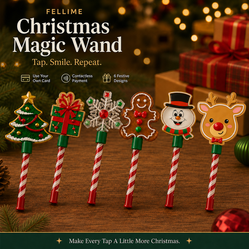 🎄Christmas Magic Wand | Tap To Pay, But Make It Magical
