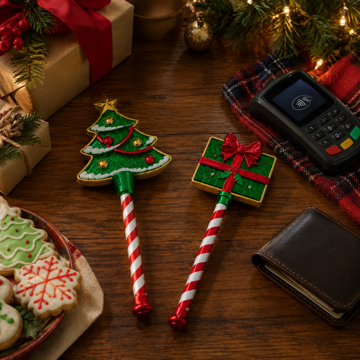 🎄Christmas Magic Wand | Tap To Pay, But Make It Magical