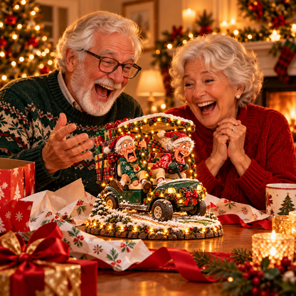🔥😂Christmas Chaos – Grandma & Grandpa’s Wild Ride