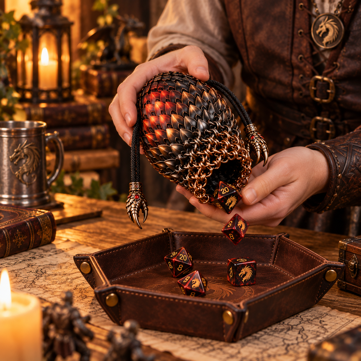 🔥🐉Dragonkeeper’s Pouch – DIY Craft Kit