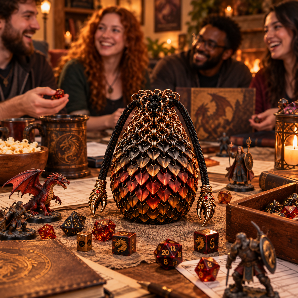 Dragonkeeper pouch tabletop game night