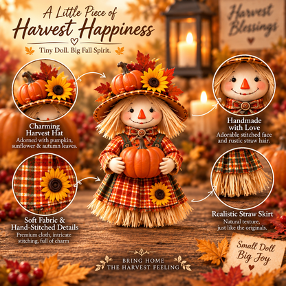 🔥😍Autumn Harvest Little Friends Blind Box – 24 Mini Scarecrow Collectibles for Cozy Fall Days🍂