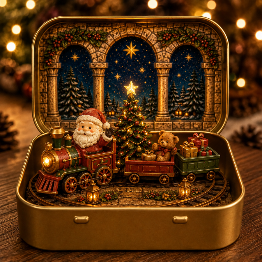 Style C Christmas train