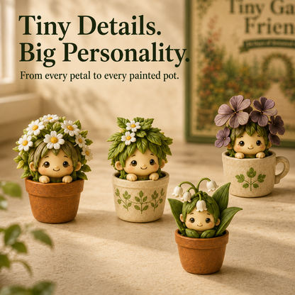 🔥🪴Tiny Garden Friends – 24 Days of Botanical Surprises