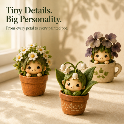 🔥🪴Tiny Garden Friends – 24 Days of Botanical Surprises