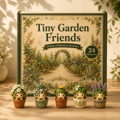 🔥🪴Tiny Garden Friends – 24 Days of Botanical Surprises