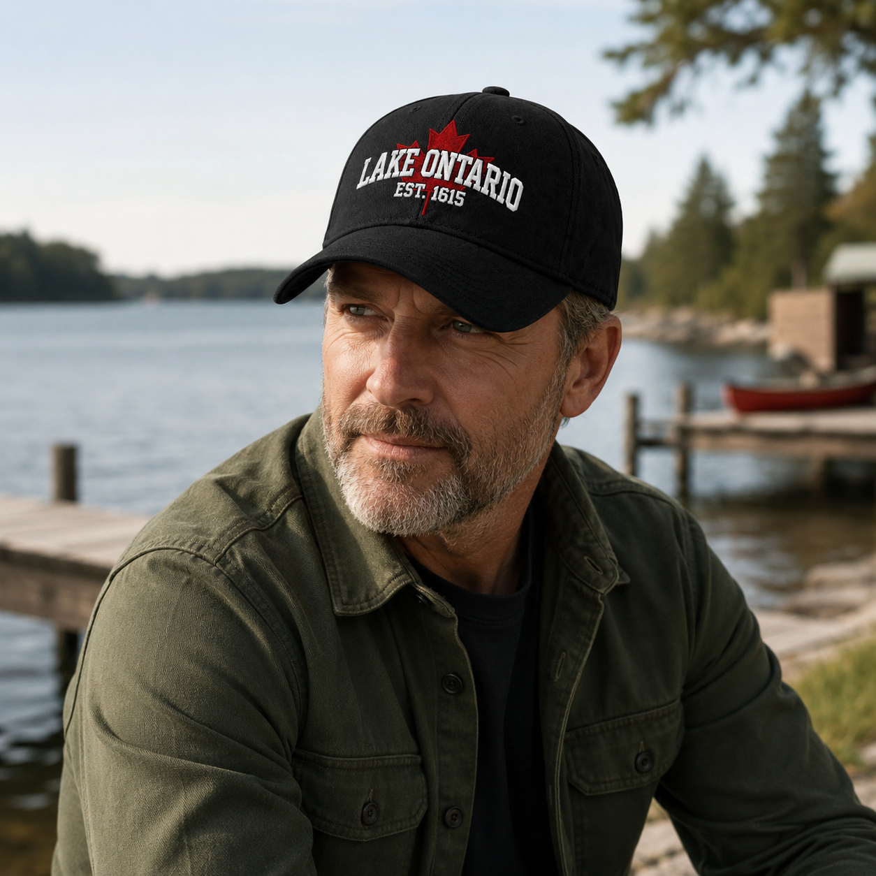 ❤️Lake Ontario Forever – 2027 Nestmiro®Heritage Embroidered Cap🍁