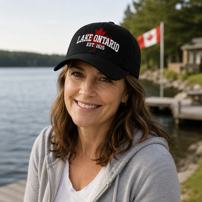 ❤️Lake Ontario Forever – 2027 Nestmiro®Heritage Embroidered Cap🍁