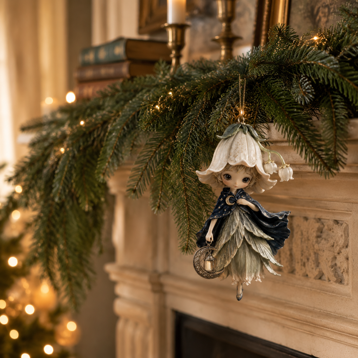 🌹😍Enchanted Bloom Fairy Christmas Ornament Collection