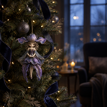 🌹😍Enchanted Bloom Fairy Christmas Ornament Collection