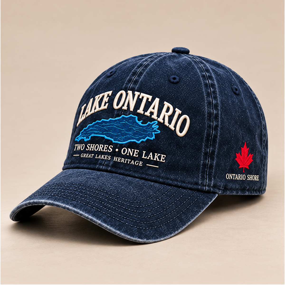 🔥😍Lake Ontario Heritage Cap – Two Shores, One Lake