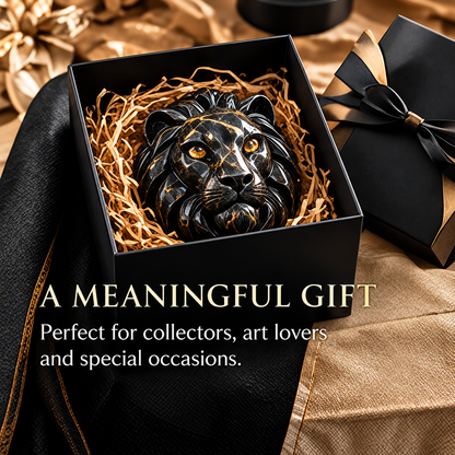 🔥Luxury Guardian Animal Stone Sculpture- ✨Elegant Home Décor & Gift-Ready Art Piece