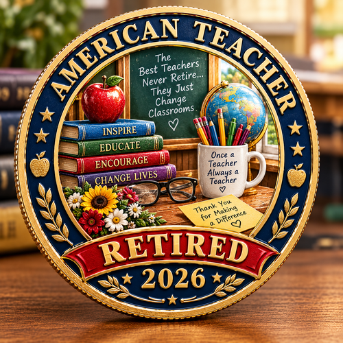 🎄 Christmas Sale: Up to 50% OFF-✨2026 Retired American Hero Commemorative Coin(❤In Honor of a Lifetime of Dedication and Care)