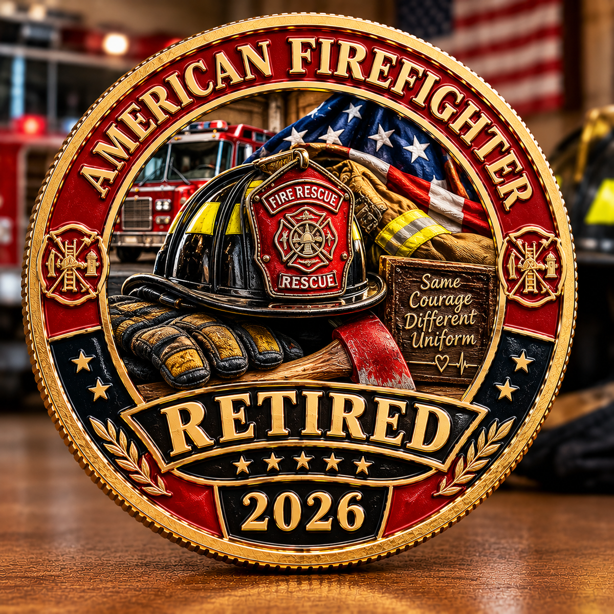 🎄 Christmas Sale: Up to 50% OFF-✨2026 Retired American Hero Commemorative Coin(❤In Honor of a Lifetime of Dedication and Care)