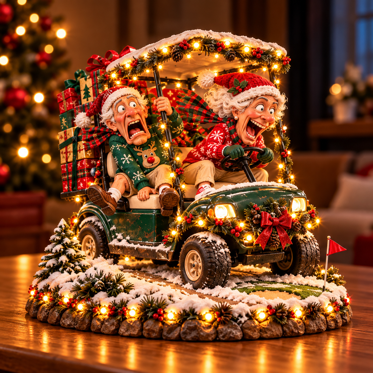 🔥😂Christmas Chaos – Grandma & Grandpa’s Wild Ride