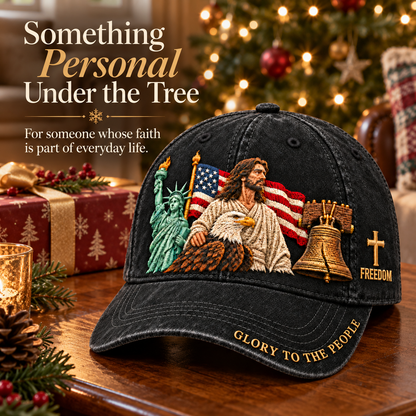 ✝️Faith & Freedom – 2027 Nestmiro®American Heritage Embroidered Cap 🧢