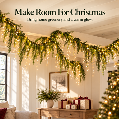 🎄Christmas EverGreen™ Holiday Garland — ✨Turn Empty Spaces Into Holiday Magic