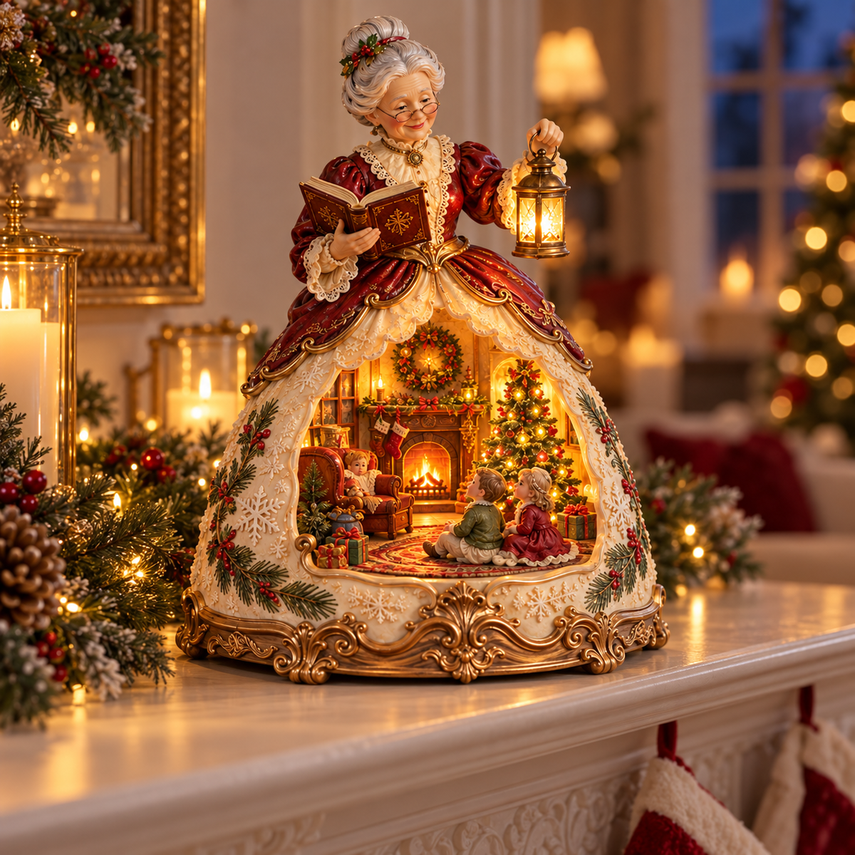 🔥The Christmas Storykeeper™ – Light-Up Figurine✨