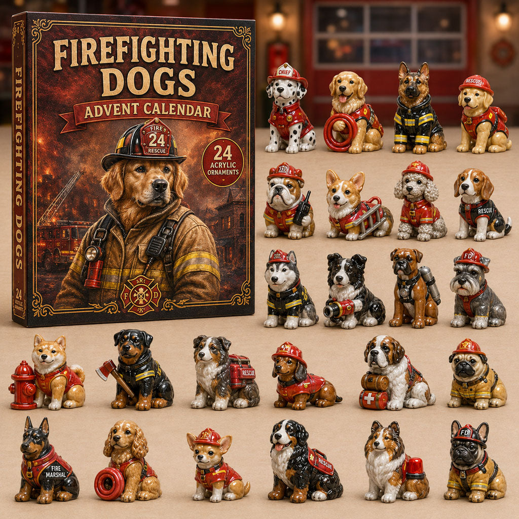 Firefighting Dogs collectible collection