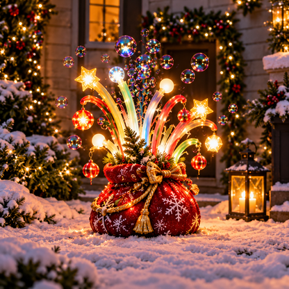 🔥🎆Christmas Bubble Fireworks Gift Sack™