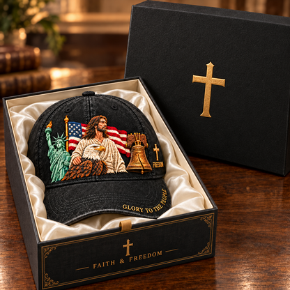 ✝️Faith & Freedom – 2027 Nestmiro®American Heritage Embroidered Cap 🧢
