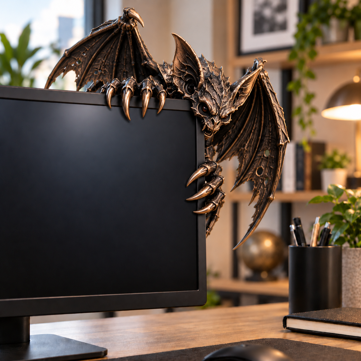 🔥Screen Creepers™ – Fantasy Monitor Decorations