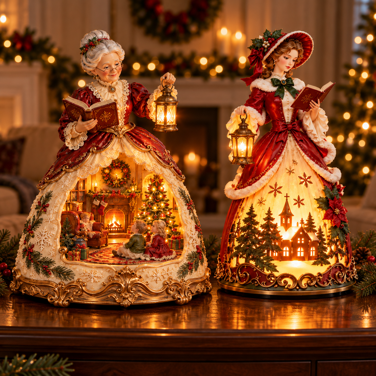 🔥The Christmas Storykeeper™ – Light-Up Figurine✨