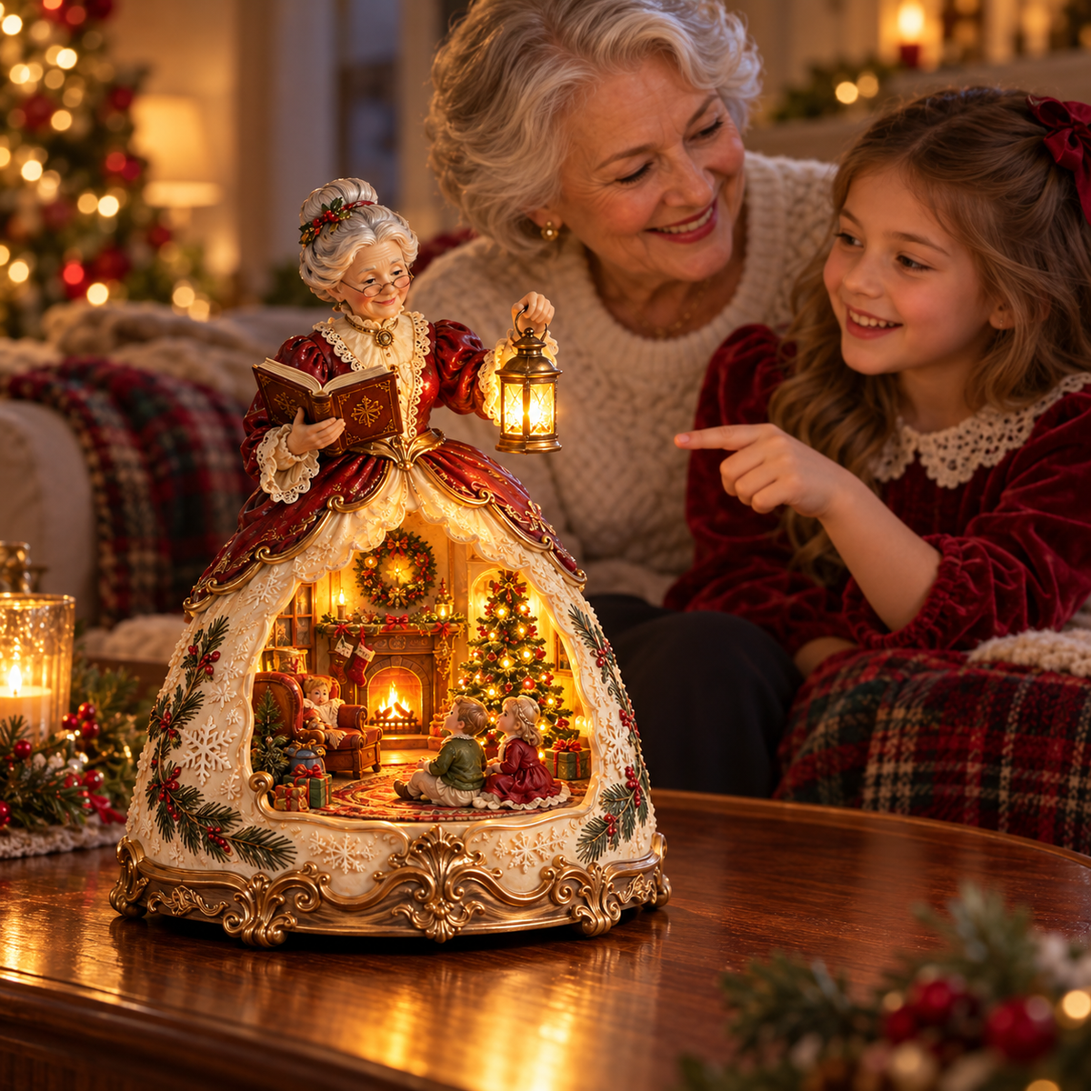 🔥The Christmas Storykeeper™ – Light-Up Figurine✨