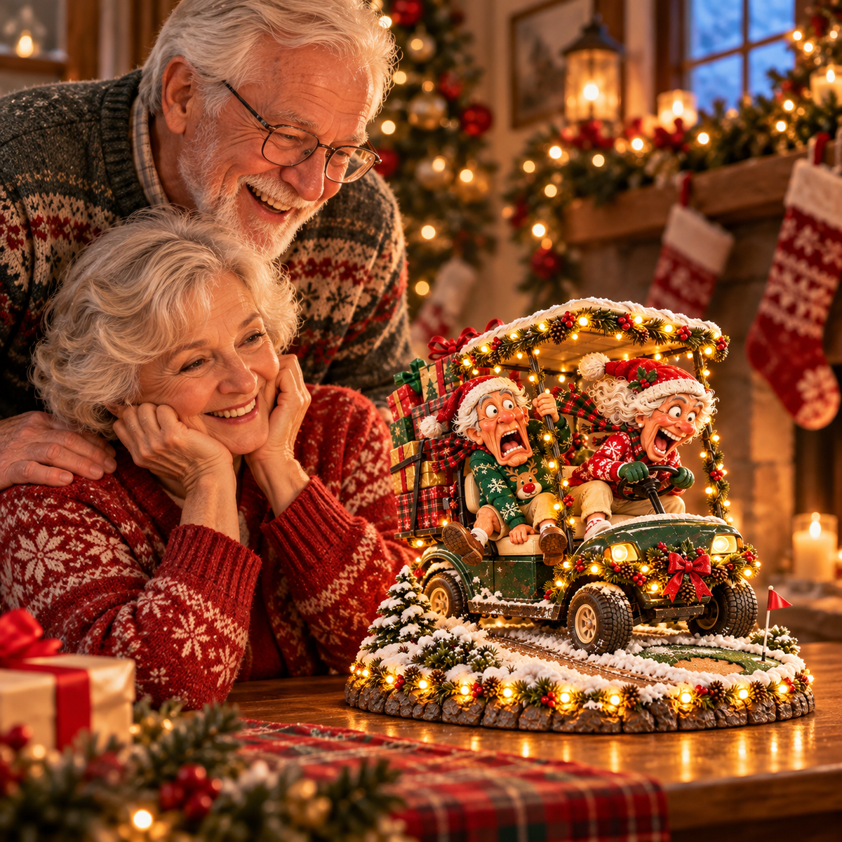🔥😂Christmas Chaos – Grandma & Grandpa’s Wild Ride