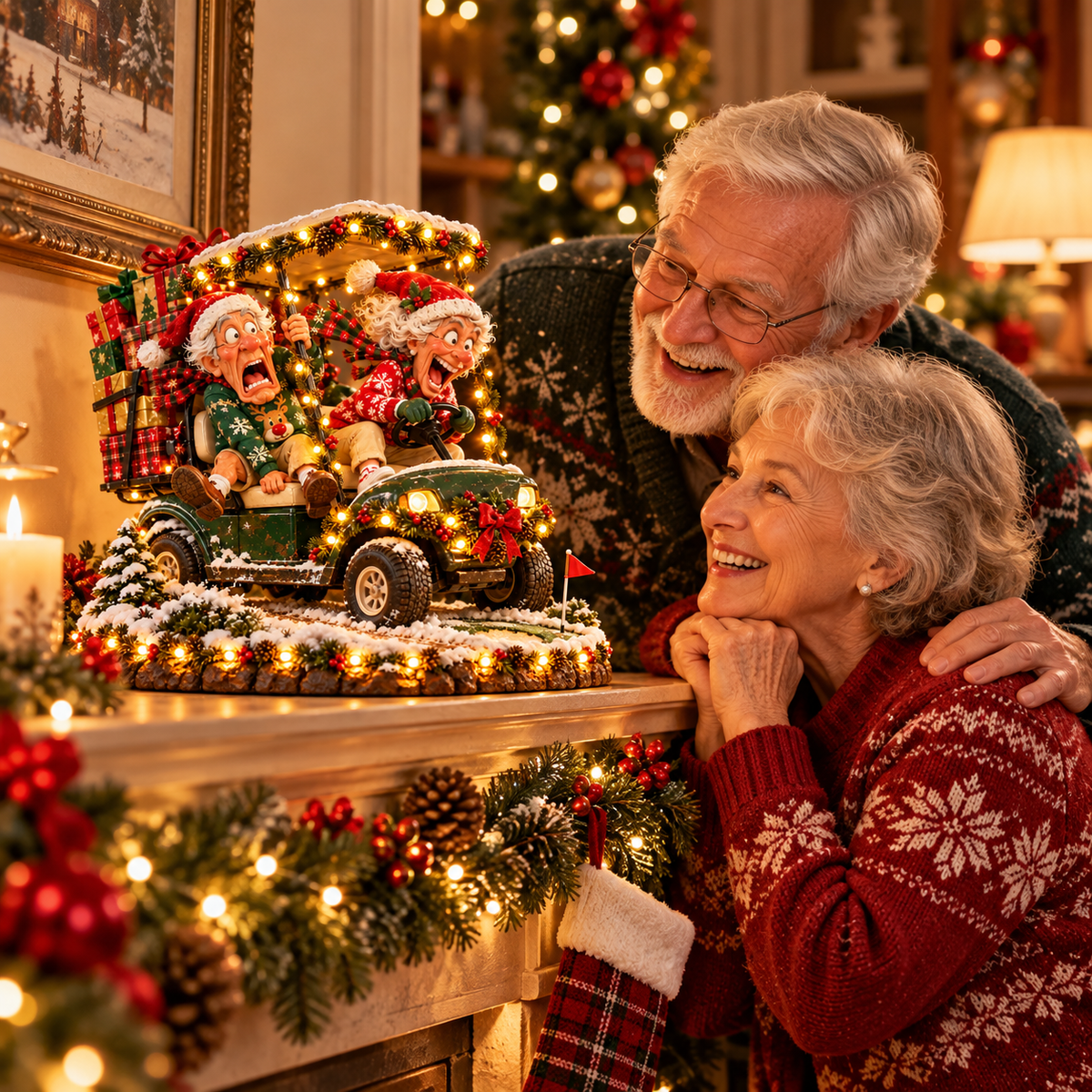 🔥😂Christmas Chaos – Grandma & Grandpa’s Wild Ride