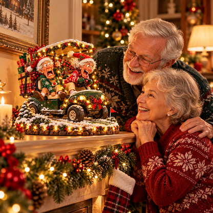 🔥😂Christmas Chaos – Grandma & Grandpa’s Wild Ride