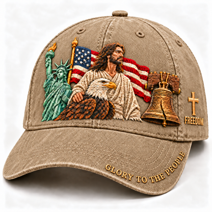 ✝️Faith & Freedom – 2027 Nestmiro®American Heritage Embroidered Cap 🧢