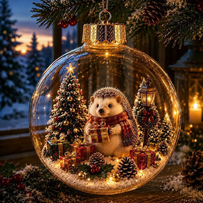 🔥2027 Enchanted Christmas Ornament – A Mini Winter Wonderland That Glows