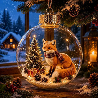 🔥LAST DAY 49% OFF - 🎄2027 Glowing Christmas Ornament – A Tiny Winter World in Your Hands