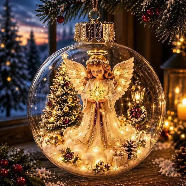🔥LAST DAY 49% OFF - 🎄2027 Glowing Christmas Ornament – A Tiny Winter World in Your Hands