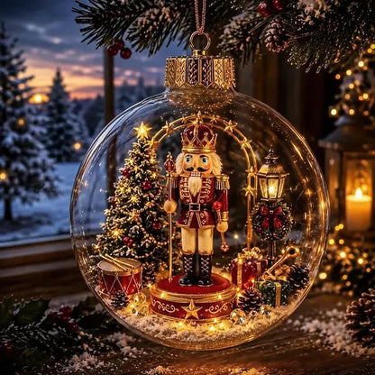🔥LAST DAY 49% OFF - 🎄2027 Glowing Christmas Ornament – A Tiny Winter World in Your Hands