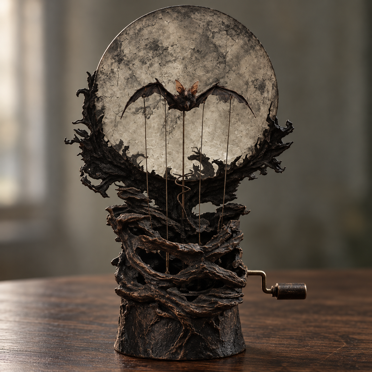 Hand-Cranked Fantasy Sculpture Collection