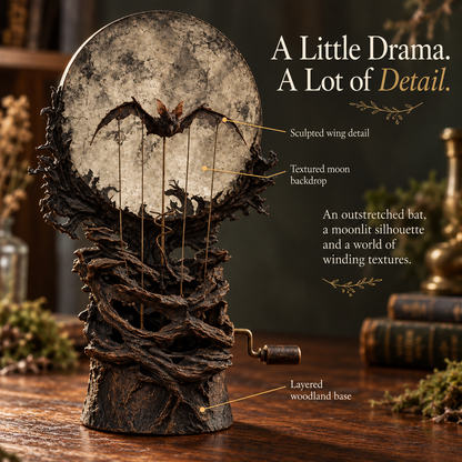 Hand-Cranked Fantasy Sculpture Collection