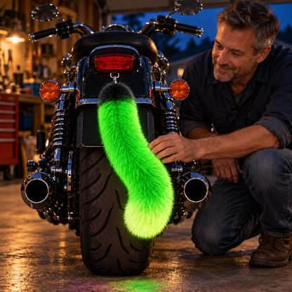 🔥😂Neon Sway™ – Glow-in-the-Dark Motorcycle Tail