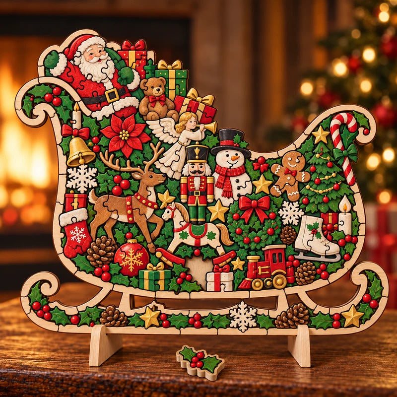 🎅Christmas Keepsake Puzzle-💕Step-by-Step Guide Included