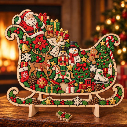 🎅Christmas Keepsake Puzzle-💕Step-by-Step Guide Included