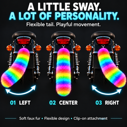 🔥😂Neon Sway™ – Glow-in-the-Dark Motorcycle Tail