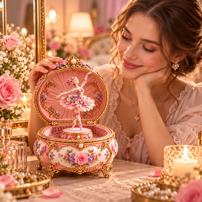 🌸Butterfly Waltz Ballerina Music Box🦋