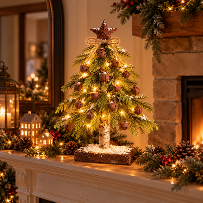 🔥🌲A Christmas to Cherish – Bells & Starlight Tree
