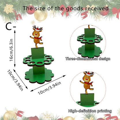 💵Christmas Tabletop Wooden Money Holder -🎁Turn Cash Into a Festive Centerpiece