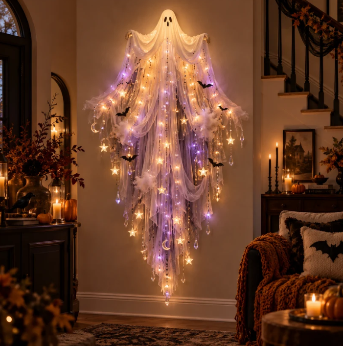 ✨Elegant Halloween Cascade Wall Light Collection-✅Easy to assemble ✅Sturdiness ✅Craftsmanship
