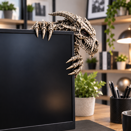 🔥Screen Creepers™ – Fantasy Monitor Decorations